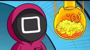 Игра в кальмара приключение Фреда