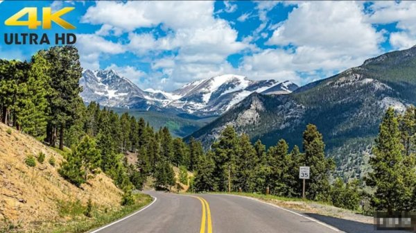 🚗 SmartTV 4К ➤ Национальный парк Роки-Маунтин, Колорадо! UHD 60fps