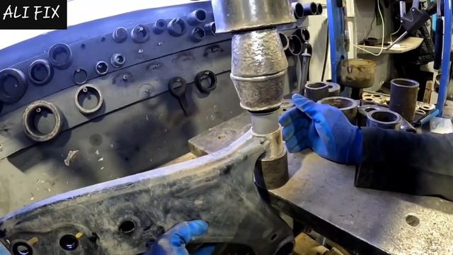 замена втулки рычага подвески .. Hyundai Santa Fe 2021-2024