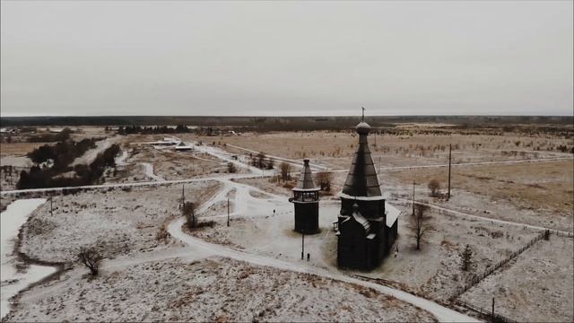 Деревянная церковь Иоанна Златоуста в Саунино в неско смотреть онлайн