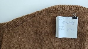 Экспресс МК японское плечо. Кардиган «Camel»