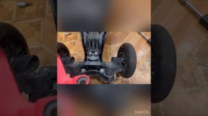 ремонт рулевой рейки на детском самокате