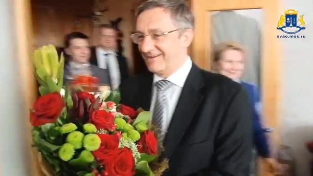 В.Виноградов в гостях у Героев Советского Союза и РФ