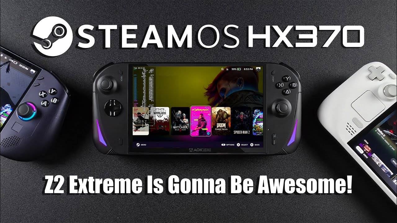Real SteamOS Ryzen HX370 Handheld Z2 Extreme Is Going to Be AMAZING! смотреть онлайн
