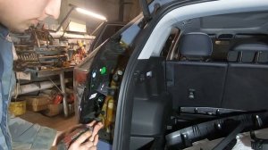 Снятие задних фонарей Gelly Atlas