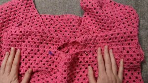 МК на рубашку крючком