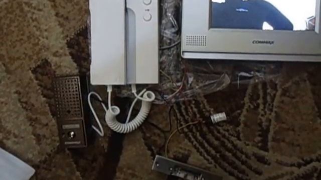 Підключення домофону  Commax CDV-71AM