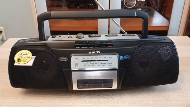 AIWA CS131 миниобзор и демонстрация работы аппарата от 13.06.2025