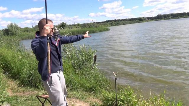 РЫБАЛКА НА ФИДЕР ЛОВИМ КАРАСЯ И ПЛОТВУ