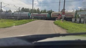 Ж/Д ПЕРЕЕЗД без шлагбаума.