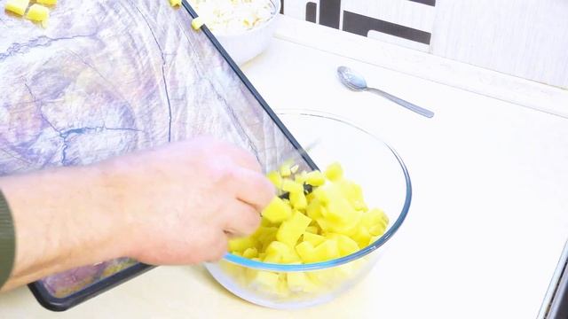 Салат СЕЛЬСКИЙ из обычных продуктов