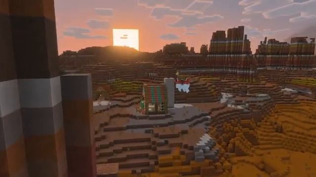 Трейлер Minecraft (Vibrant Visuals and Chase the Skies, дата релиза) смотреть онлайн