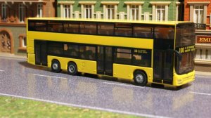 Автобус SIKU MAN двухэтажный 1:64