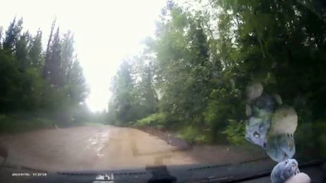 5 июля дорога с Теплых озер