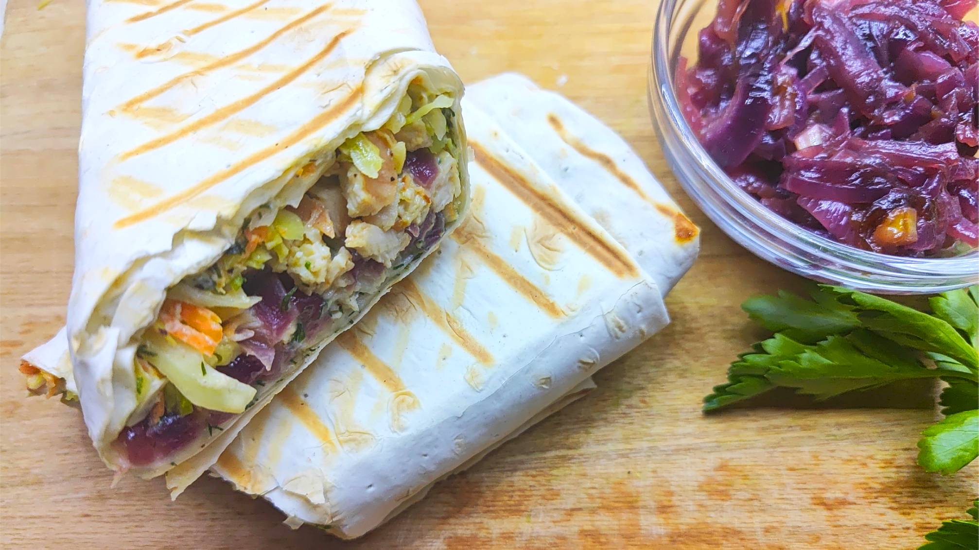 Шаурма с карамелизированным луком - ДОМАШНЯЯ ШАУРМА смотреть онлайн