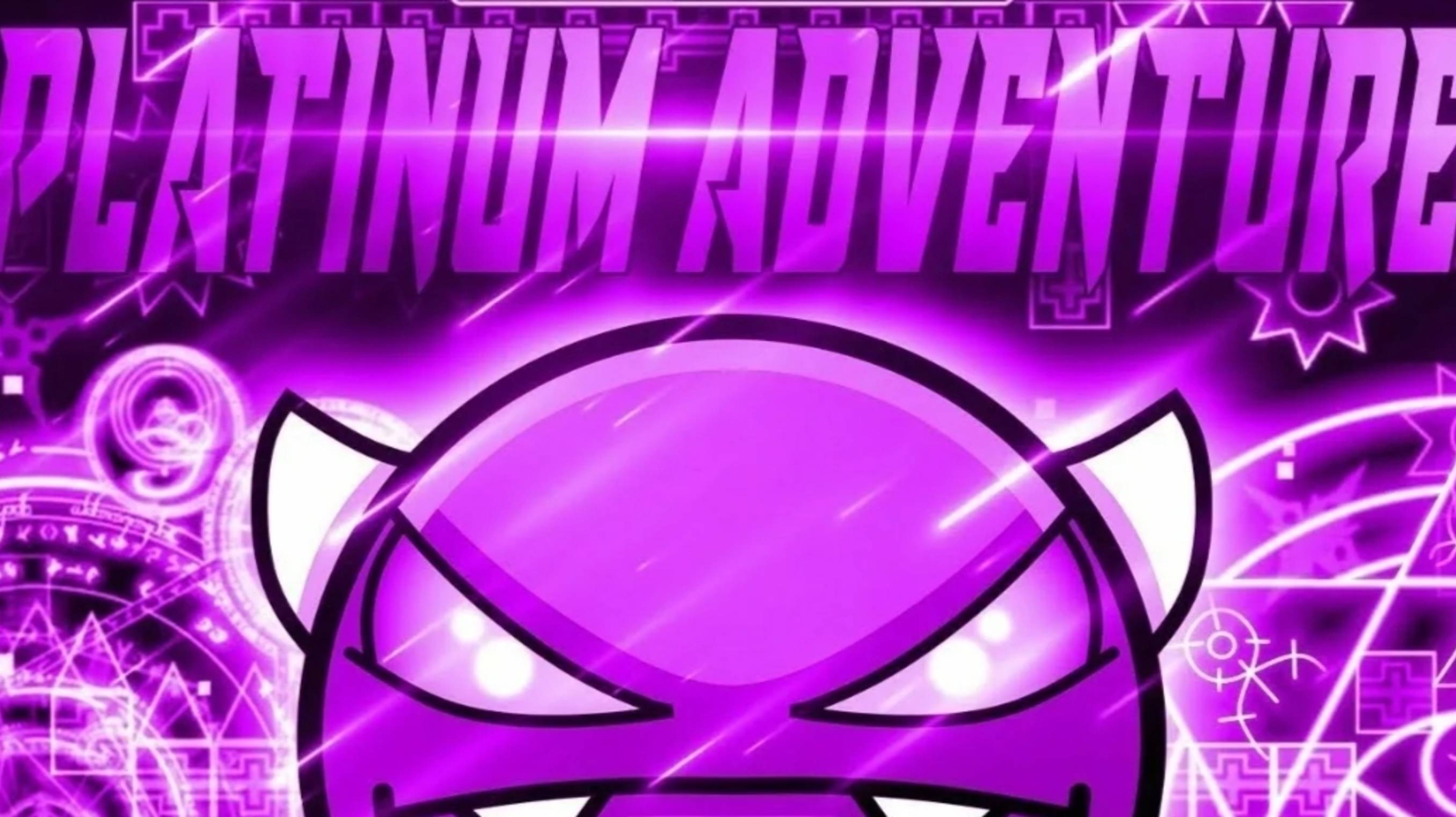 Platinum Adventure. Прохождение уровней в 
Geometry Dash