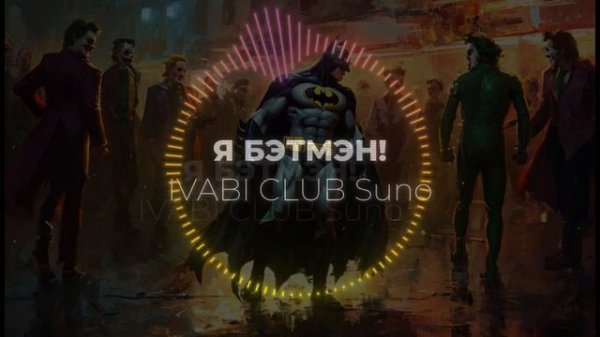 Забавная музычка по стопам Гарика Харламова. Я БЭТМЕН!