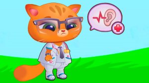 Суровый КОТИК БУБУ и МИМИ #13. Бубу оглох. У котика болит ухо. Игра Bubbu & Mimmi World на Игрули TV