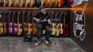 Звучание электрогитары Aion со звукоснимателями EMG (Supetst