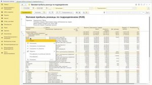 1С:ERP. Возможности расшифровки отчетов  на базе СКД