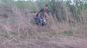 Культиватор из СССР за 3тр《 КРОТ》Тест - Драйв с Прицеп