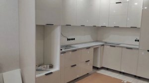 Обзор кухни лемана про (аша бежевый /бетон серый)