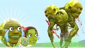 Семья Линг Ган Против Нового Разносчика Дыни Лин Ган В Garry's Mod