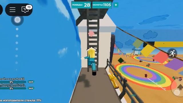 Играю в игру кальмара в Roblox!(Как вы думаете мне снимать