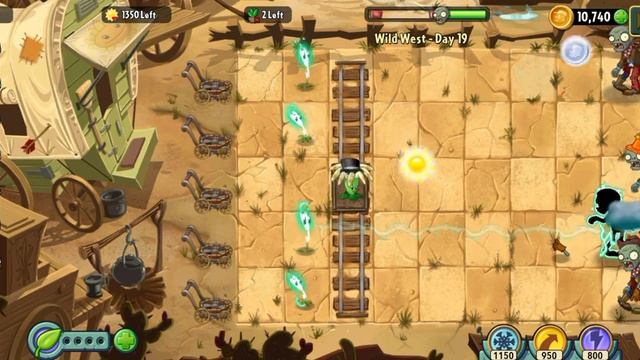 прохождение растения против зомби 2 дикий запад#19