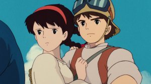 Небесный замок Лапута - AMV. Kimi Wo Nosete. Русские субтитры и перевод