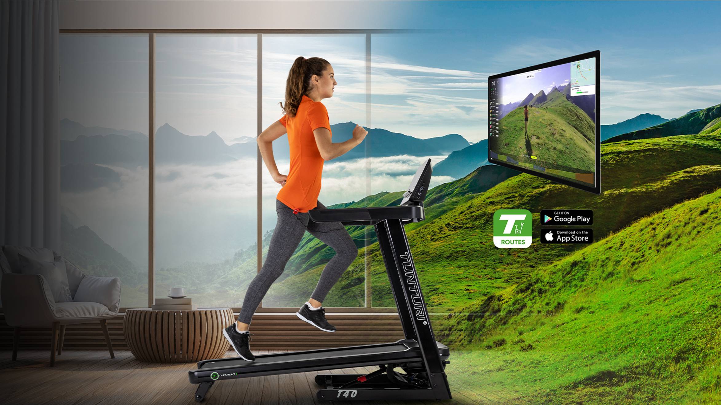 БЕГОВАЯ ДОРОЖКА TUNTURI SIGNATURE T40