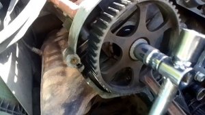 Как снять шкив распредвала на Ауди А4