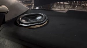 Сабвуферы Dl Audio Phoenix Black Bass 69 Установка в Vw Bora Седан