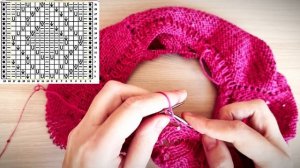 ✨Летняя футболка с пайетками спицами | Реглан сверху ?