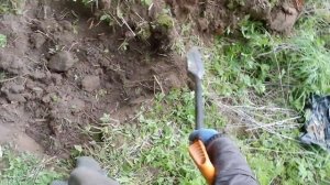 Шурф фундамента с Minelab x-terra elite