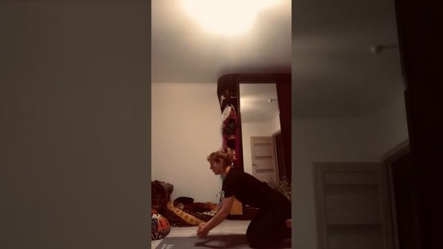 Упражнение «Дельфин» ( подготовка к стойке на голове)