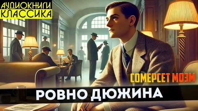 Сомерсет Моэм - РОВНО ДЮЖИНА | Аудиокнига (Рассказ) | Бо?