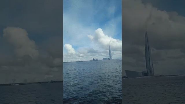 еду на метеоре из Санкт-Петербурга в Петергоф