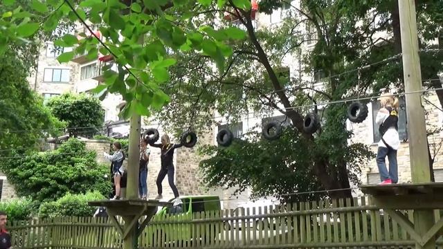 Украинцы в Британии. Стрельба из лука, гольф. Magor Ty Hotel.