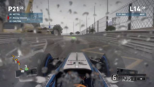 F1 2014 CooP карьера #6 Монако ( Испытание на выживание)