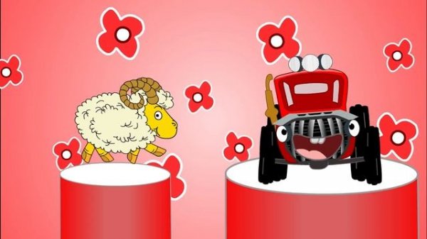 Едет - едет синий трактор! Новая песенка для детей