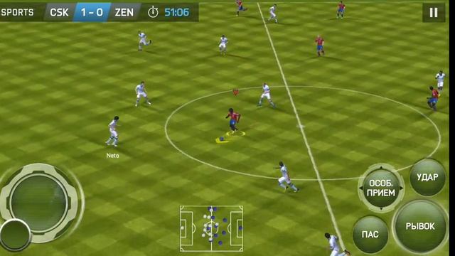 FIFA 14 . Российская лига . 16 тур . ЦСКА Против  Зенит. ⚽