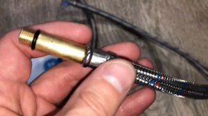 Подводка гибкая, SUS, иголка м10 - гайка 1/2» 60 см (пара) AV Engin
