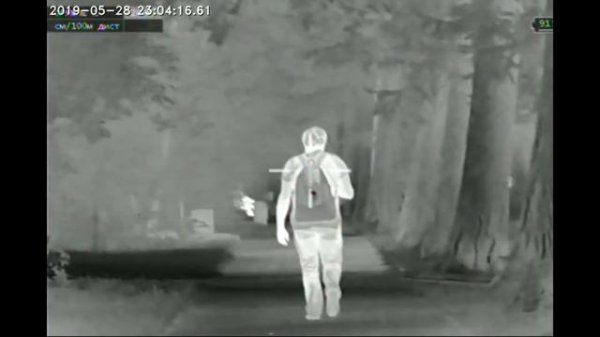 DEDAL VENATOR - обзор тепловизионного прицела, снятый на теп?