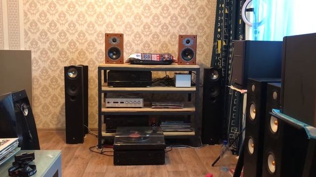 Акустика Kef iq5+Luxman A-312+винил Blaupunkt P-60 смотреть онлайн