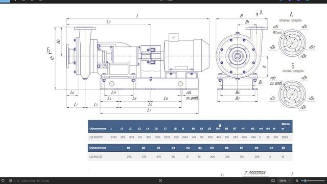 Насос СД800 32 Детали, Характеристики, Цены на насос и аг смотреть онлайн