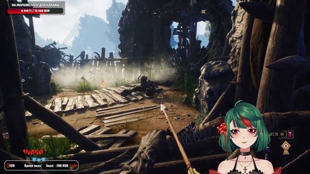 【Blacktail #2】Баба Яга в стране чудес 【Русский Витьюбер】 смотреть онлайн