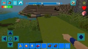 Сид на деревню в RealmCraft