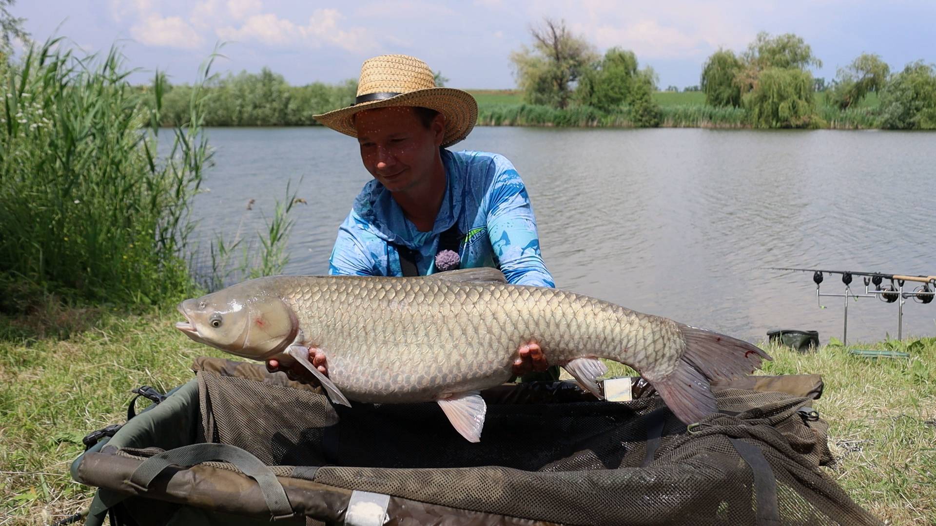 Рыбалка на белого амура и карася смотреть онлайн