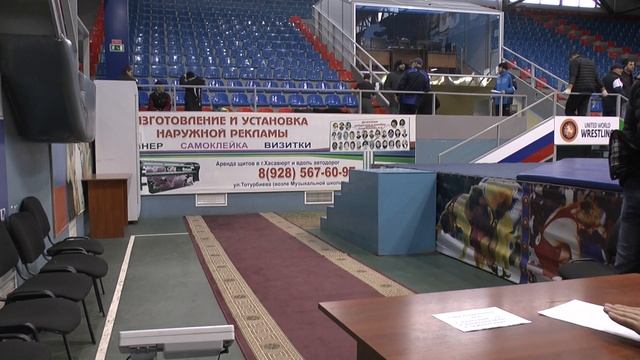 Процедура взвешивания борцов,СКФО до 42 кг, юноши до 18 л